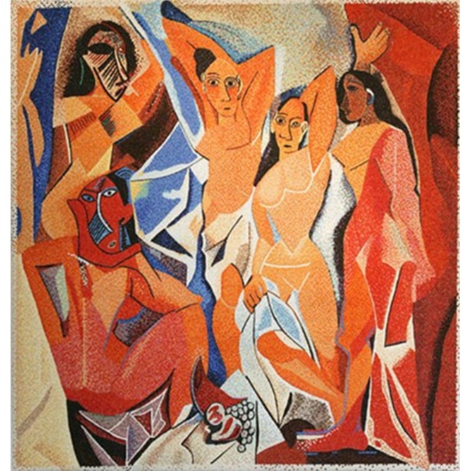Demoiselles di Picasso (specchiato)